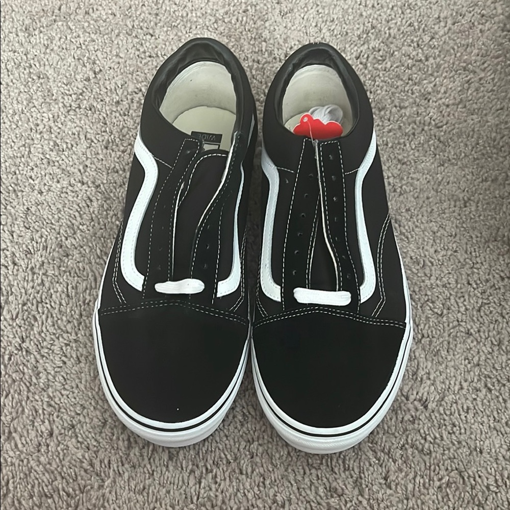 Vans Black Slip-On Sneakers